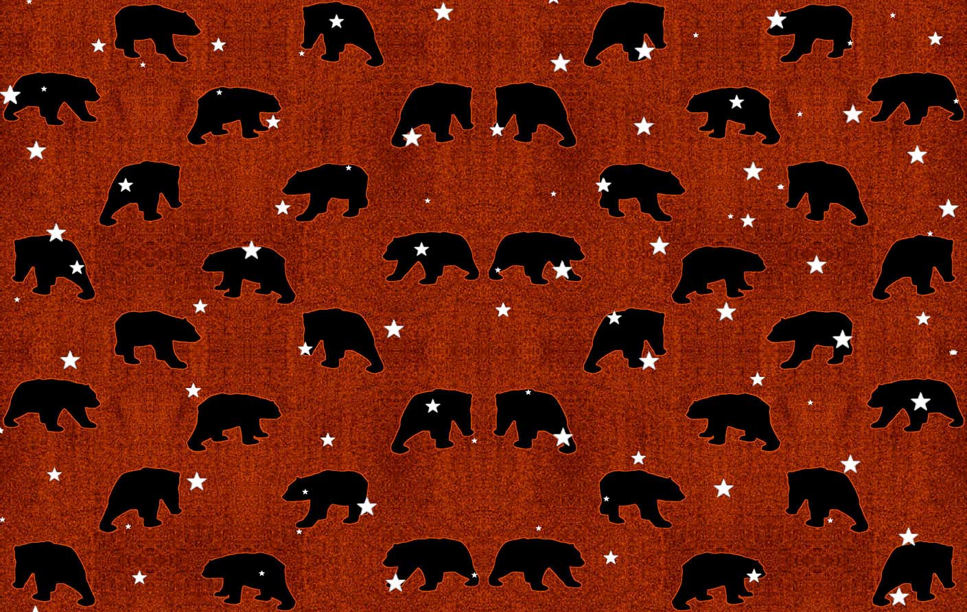 Bears & Stars peinture-animalière Thierry Bisch artiste peintre animaux tableau art  nature biodiversité conservation  