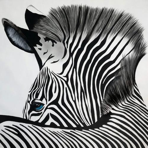   Thierry Bisch Contemporary painter animals painting art decoration nature biodiversity conservation