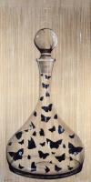 TWS-A -Carafe-butterfly Thierry Bisch Contemporary painter animals painting art  nature biodiversity conservation