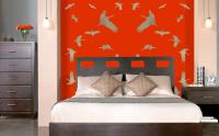 Chinese-Bedroom   Peinture animalière, art animalier, peintre tableau animal, cheval, ours, élephant, chien sur toile et décoration par Thierry Bisch 